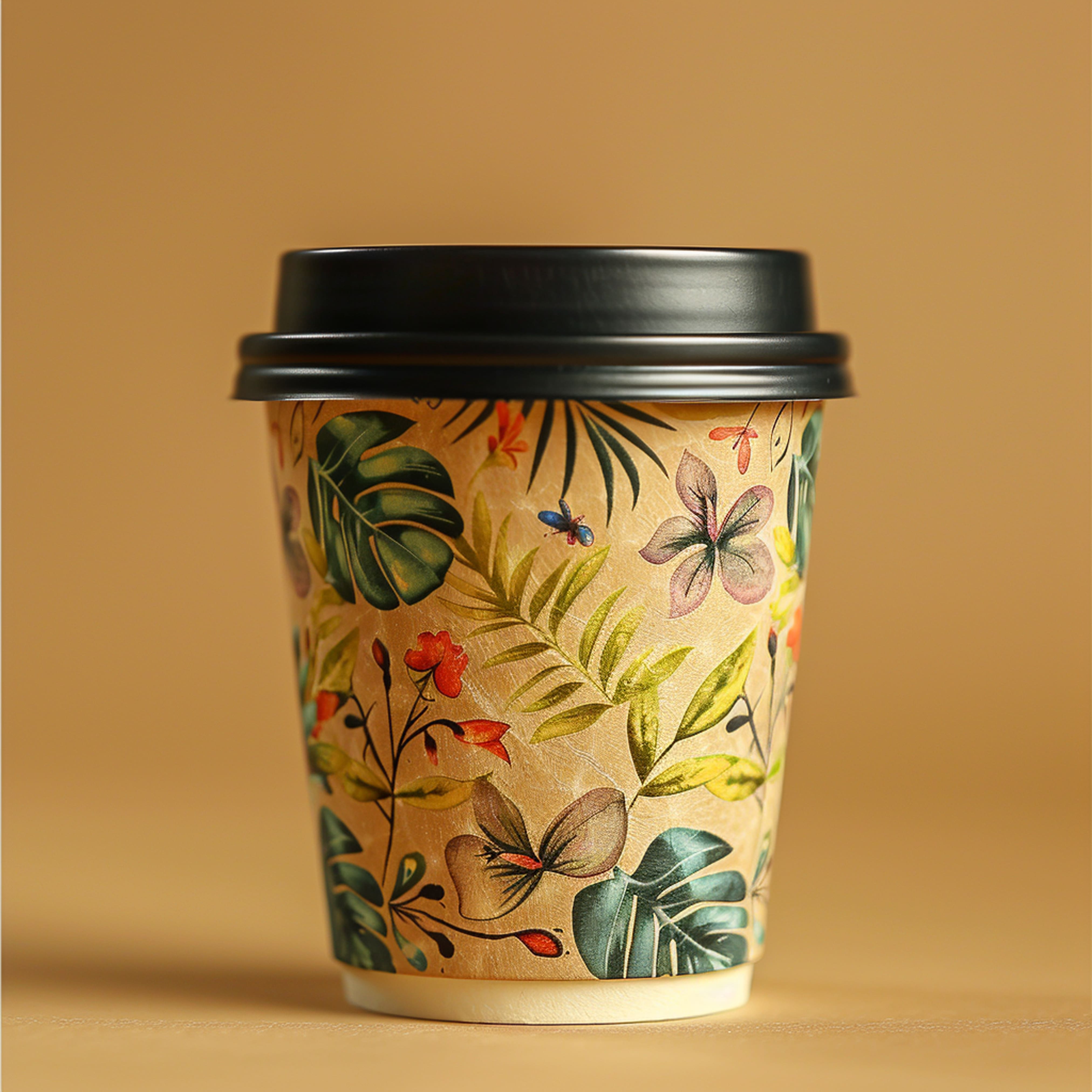 8 oz Double Wall Kraft Paper Cup
